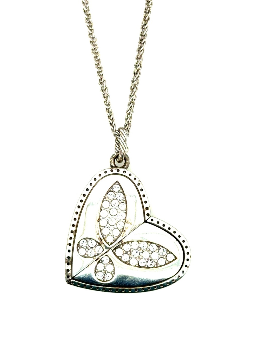 Brighton‎ Magic Twist Pave Crystals Necklace